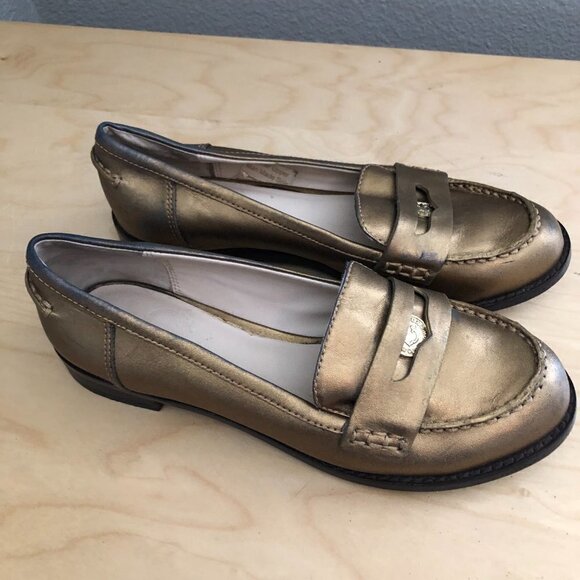 C WONDER Leather Penny Loafers - Picture 1 of 10